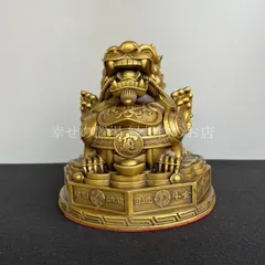貔貅 ひきゅう 風水 置物 オブジェ 金色 縁起物 開運 財運 商売繁盛 金運アップ 金運祈願 八卦 陰陽 龍獣 霊獣 獅子 厄除け 成功運 財宝 招財納福 玄関 インテリア 風水グッズ 開運グッズ 運勢アップ