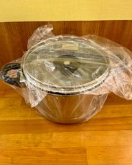 両手鍋　丸山技研　蒸し器　パスタパン