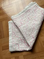 刺し子完成品　桜吹雪　32×35