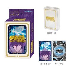 【雷】NARUTO -ナルト- 疾風伝　シーンがいっぱいトランプ　収納ケース付き　エンスカイ　ジャンプ　4970381803551