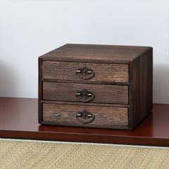 昭和レトロ】木製 階段箪笥 小物入れ 小引き出し 和家具 アンティーク