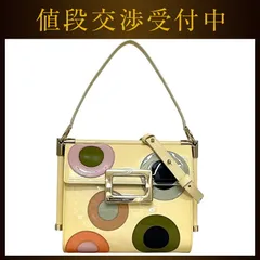 ロジェ ヴィヴィエ ２way バッグ クリーム ベージュ マルチカラー 美品