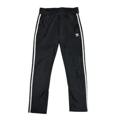 古着 adidas アディダス トラックパンツ ブラック ホワイト 黒 白 管理番号 255-102