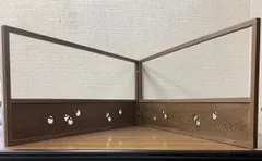 柴田是真筆 円山四条派 帝室技芸員 老松図風呂先屏風 桐屏風箱入