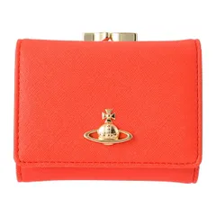 新品 ヴィヴィアン ウエストウッド Vivienne Westwood 3つ折り財布 オレンジ