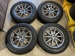 【2502021】スタッドレス EuroSpeed 17インチ 7J +48 PCD114.3 5H + iG60 225/65R17 2016年 RAV4 ハリアー エクストレイル ヴァンガード CX-5 CX-8 CR-V 等