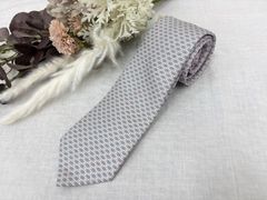 エルメス 新品未使用 H柄 シェーヌダンクル ネクタイ 大剣7cm ナロータイ