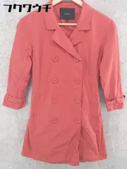 ◇ ◎ allureville アルアバイル ベルト付 七分袖 トレンチ コート サイズ2 レッド レディース 【中古】 【1002801679651】のサムネイル