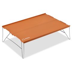 【特価セール】ATEPA キャンプ テーブル ミニ 折りたたみ アウトドア テーブル コンパクト アルミ製 超軽量 ローテーブル ソロキャンプ 釣り 収納袋付き