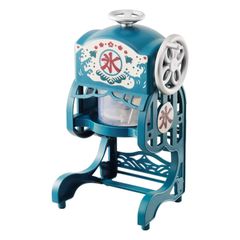 【送料無料】ドウシシャ(DOSHISHA) 電動本格かき氷器 ふわふわ 製氷カップ2個付き ブルー DCSP-20