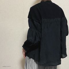 セーラーみたいなDockingブラウス
