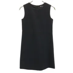 agnes b. ENFANT アニエスベーアンファン フランス製 ノースリーブ ワンピース 10ans ブラック キッズ 古着