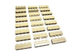 レゴ★未使用！タンのレンガパーツ２４点セット（１×４）