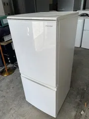 2020年 美品 シャープ ノンフロン冷蔵庫 2ドア 137L SJ-GD14F 中古 137L ガラスドア 2ドア冷蔵庫 シャープ SJ-GD14F-W 2020年