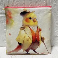 フラットポーチわんちゃん＆猫ちゃん