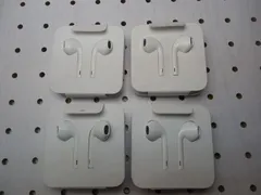 【R1837】Apple 純正 イヤホン 4個セット ライトニングイヤホン
