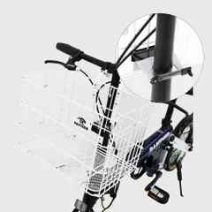 【送料込】PANTHER (パンサー) フォールディングバスケット 自転車折畳みカゴ ATHENA専用籠 折りたたみ自転車・ミニベロ対応折りたたみ式前カゴ