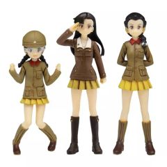 [중고] 프라모델 1/35 치나미 단학원 피규어 세트 [걸즈 & 팬처 극장판] 레진캐스트 킷 [GPF-19]