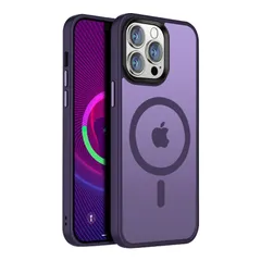 新品 【米軍規格・MagSafe対応】Gtsoho iPhone 14 Pro Max 用 ケース半透明 マグネット搭載 ワイヤレス充電 耐衝撃 耐久性 全面保護 黄ばみなし ストラップホール付き イフォン14 Pro Max用 カバー マグセーフ対応 ダーク