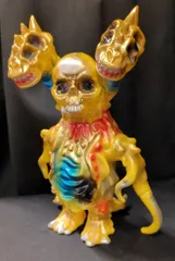 BLObPUS ブロッパスDX 赤マーブル成型　怪獣解剖図解　ソフビ　怪獣 BLObPUS ブロッパスDX 赤マーブル成型 怪獣解剖図解 ソフビ 怪獣