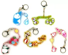 【中古】キーホルダー 全5種セット 「パンダコパンダ ゆらゆら3連キーホルダー」