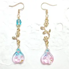 蝶ノ淡 桜ピアス