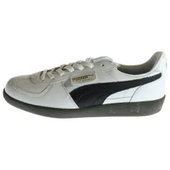 PUMA (プーマ) PALERMO LTH MIJ パレルモ レザー ローカットスニーカー ホワイト US9/27cm 402384-02
