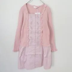 ギャラリービスコンティ GALLERYVISCONTI ニット チュニック ワンピース a881822ss