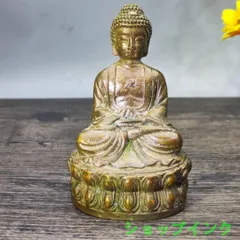 ♥小さな　銅製　弘法大使　仏像　骨董　古玩 聖観音菩薩像(唐金製)八光堂寺院仏具[寺院仏具専門ショップ