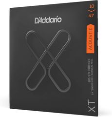 D'Addario ダダリオ アコースティックギター弦 XT コーティング弦 80/20ブロンズ Extra Light .010-.047 XTABR1047 【国内正規品】