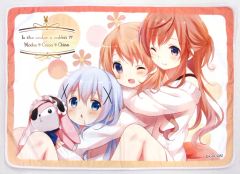 [중고] 안아 베개 커버 시트 (캐릭터) [단품] 치노 & 코코아 & 모카 담요 [C89 주문은 토끼입니까?? 잔치 세트 2015WINTER]