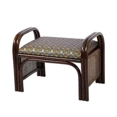 正座椅子　籐　20個 正座椅子 2脚組 天然籐 ラタン らくらく座椅子 ロータイプ : マックス