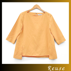 Reuse　トップス　山吹　マスタード　プルオーバー