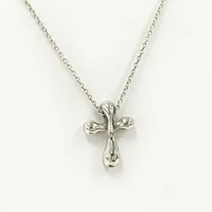 最終値下【美品】Tiffany ミニクロスネックレス シルバー925 楽天市場】ティファニー クロス（素材（ジュエリー