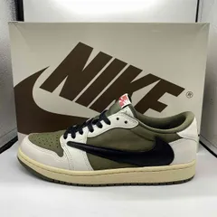 NIKE 2024 x TRAVIS SCOTT AIR JORDAN 1 LOW OG SP REVERSE OLIVE 28.0cm DM7866-200 ナイキ トラヴィススコット エアジョーダン1ロー リバースオリーブ スニーカー 南堀江店
