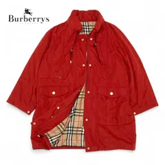 【良品】バーバリー★トレンチコート　ノバチェック　ロング　ライナー付き　赤 試着のみ】イタリア製 バーバリー BURBERRY タータンチェック