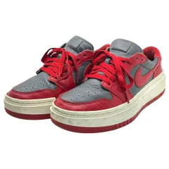 NIKE(ナイキ) AIR JORDAN 1 ELEVATE LOW エア ジョーダン 1 エレベート ロー DH7004-006 25.0cm グレー×レッド