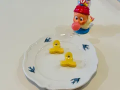 新品 ヘアクリップ 2点セット（3cm） ミニサイズ イエロー