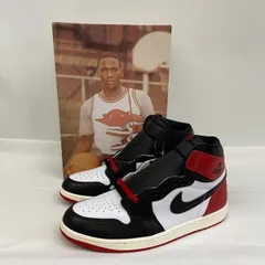 【東店80-1370-2506】【店舗併売】Nike Air Jordan 1 Retro High OG Black Toe Reimagined ナイキ エアジョーダン1 レトロ ハイ OG ブラックトゥリイマジンド つま黒