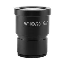 WF10X/20顕微鏡接眼レンズ広角接眼レンズ光学顕微鏡接眼レンズ用超大視野設計アクセサリー生物顕微鏡三眼双眼実体顕微鏡取り付けサイズ30mm光学顕微鏡接眼レンズ用