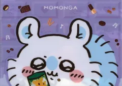 【中古】小物入れ・マルチケース・缶ケース モモンガ オリジナルA5マルチケース 「ちいかわ なんか小さくてかわいいやつ×セブンイレブン×ロッテ」 対象お菓子購入特典