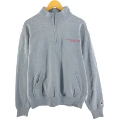 古着 チャンピオン Champion ECO FLEECE ハーフジップスウェットシャツ トレーナー メンズL相当/eaa501322
