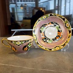 希少】Meissen マイセン プレート 金彩 金盛り ゴールドレリーフ