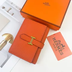 【本日限定特価】Hermes Bearn ミニ財布 エプソムレザー ゴールドロック付き コンパクトデザイン[本日特価|新品未使用品]