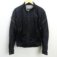 H■タイチ/rs Taichi メッシュ地 ライディングジャケット バイクジャケット【L】黒/MENS■40【中古】