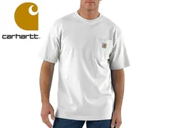 CARHARTT カーハート K87 LOOSE FIT HEAVYWEIGHT POCKET T-SHIRT WHITE ヘビーウェイト ポケット Tシャツ ホワイト　22310