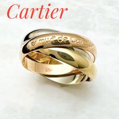 人気🌟Cartier トリニティ クラシックモデル スリーカラー 53 約13号 U