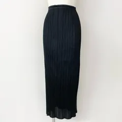 6C13 PLEATS PLEASE プリーツプリーズ プリーツ加工 ロングスカート 3 ブラック PP04-JG613のサムネイル