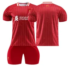 リヴァプール ユニフォーム サッカーウェア 24-25 ホーム 大人用、子供用 上下着 ユニフォーム ノーブランド品のレプリカサッカーユニフォーム