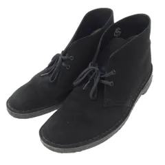 Clarks クラークス 11826 Desert Boot スエード デザート ブーツ ブラック系 US8.5【中古】のサムネイル